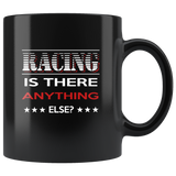 Racing is there anything else black coffee mug