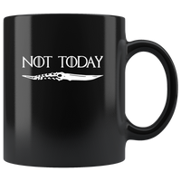 Air Arya Not Today Stark Black Coffee Mug