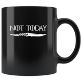 Air Arya Not Today Stark Black Coffee Mug