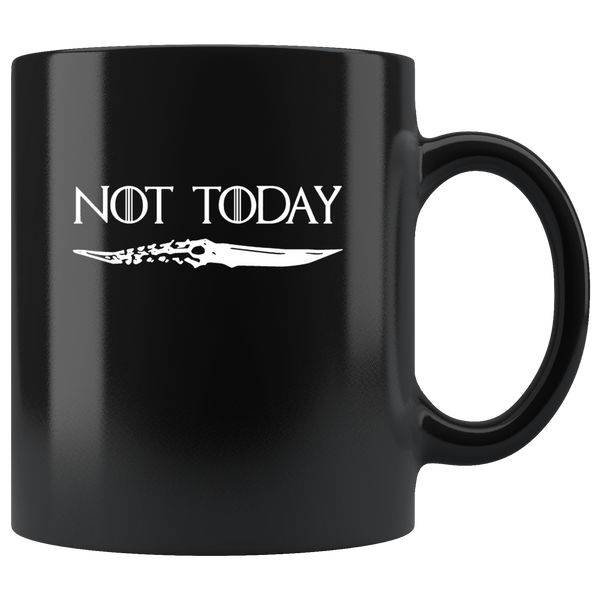 Air Arya Not Today Stark Black Coffee Mug