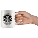 I Am A Nurse With The Soul Of Witch Fire Lioness Heart Hippe Mouth Sailor White Coffee Mug