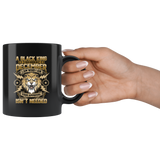 Lion A Black King Was Born in December I Am Who I Am Your Approval Isn’t Needed Birthday Gift Black Coffee Mug