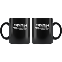 I need a huge amount of money for jeep parts black gift coffee mug