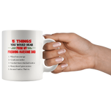 5 things hear from my freaking awesome dad, father's day gift coffee mug